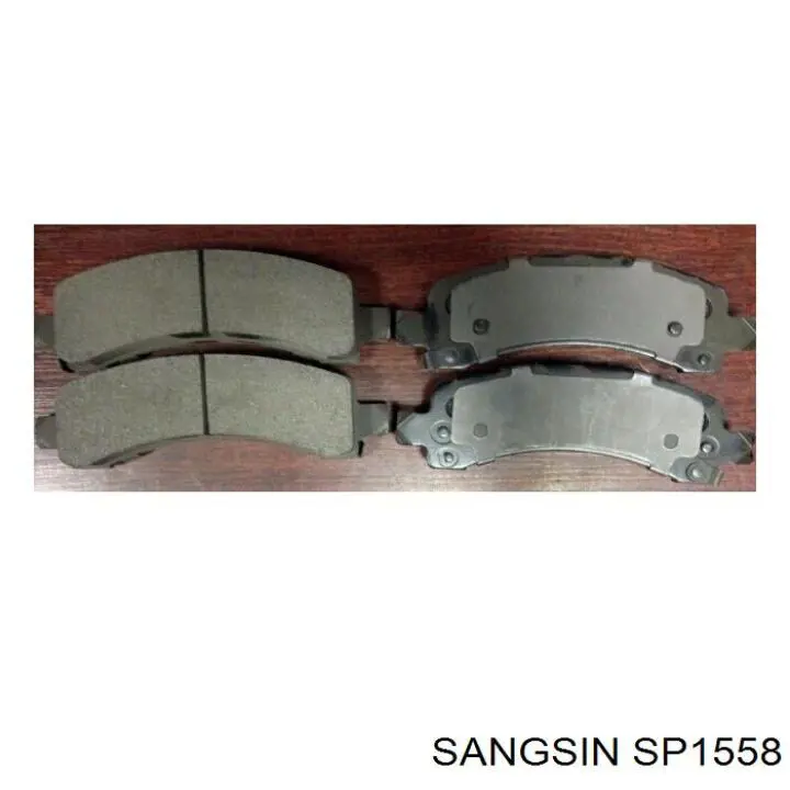 Задні гальмівні колодки 45345 Carlson