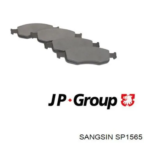 Передні тормозні колодки SP1565 Sangsin