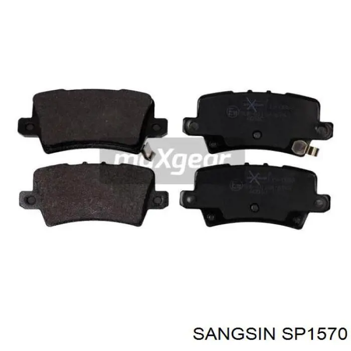 Купити SP1570 Sangsin Задні колодки