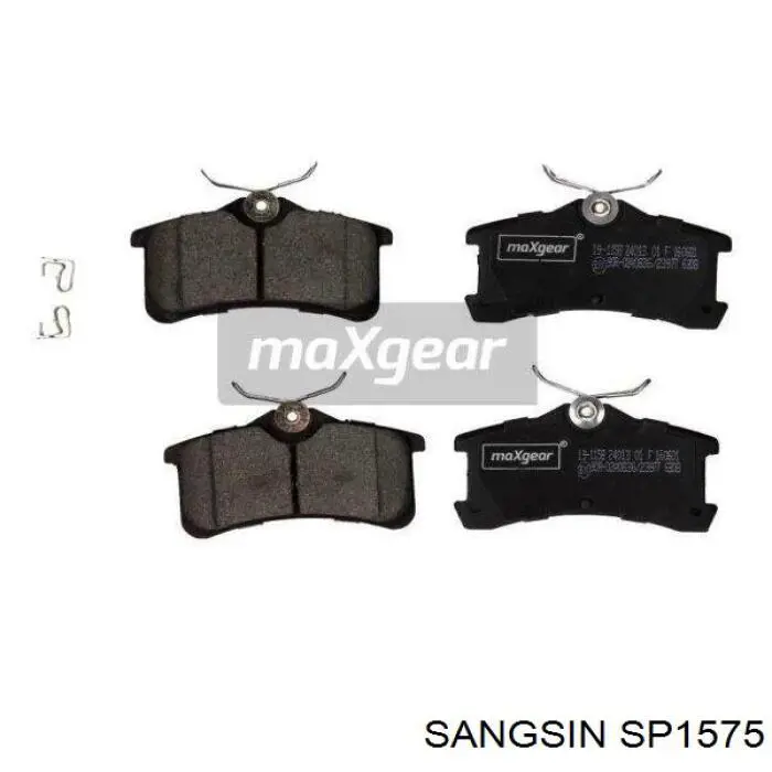 Купити SP1575 Sangsin Задні колодки