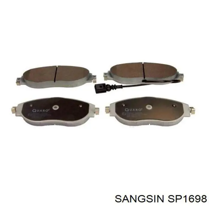 Передні тормозні колодки SP1698 Sangsin