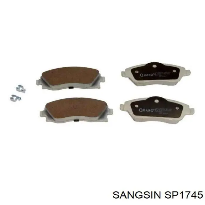 Гальмівні колодки Sangsin SP1745 ціна, від 25.41 USD