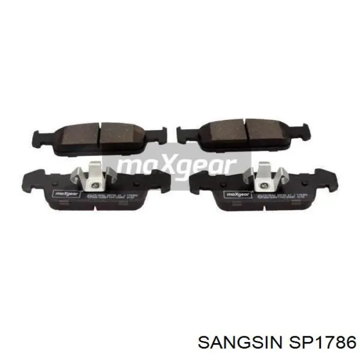 Гальмівні колодки Sangsin SP1786 ціна, від 17.98 USD