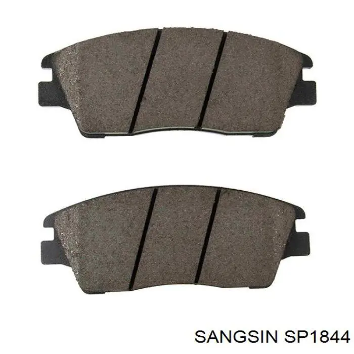 Гальмівні колодки Sangsin SP1844 ціна, від 25.85 USD