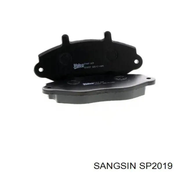 Гальмівні колодки Sangsin SP2019 ціна, від 16.12 USD