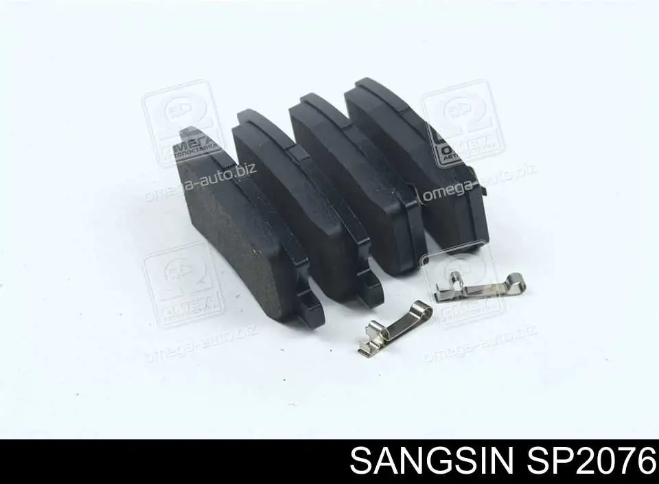 Задні гальмівні колодки Sangsin SP2076 ціна, від 18.94 USD
