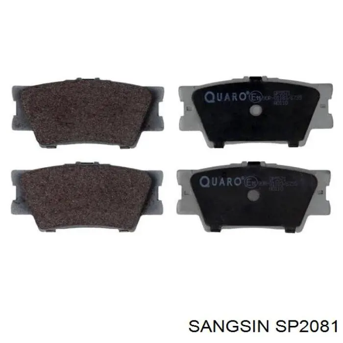 Купити SP2081 Sangsin Задні колодки