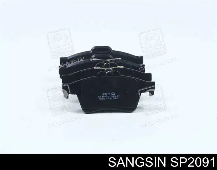 Задні гальмівні колодки SP2091 Sangsin