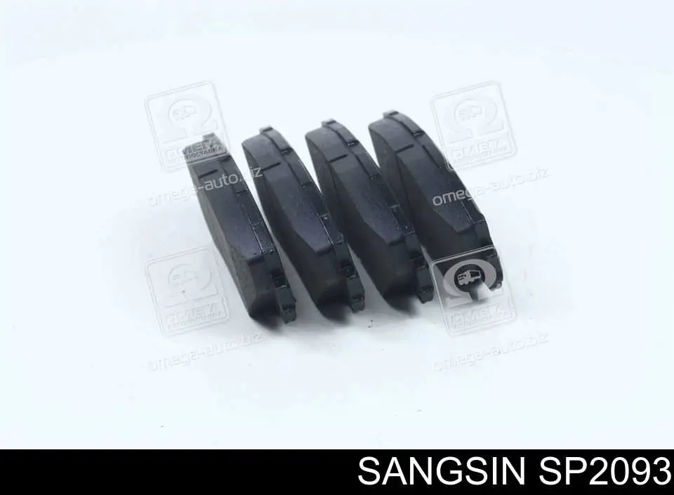 Гальмівні колодки Sangsin SP2093 ціна, від 18.99 USD