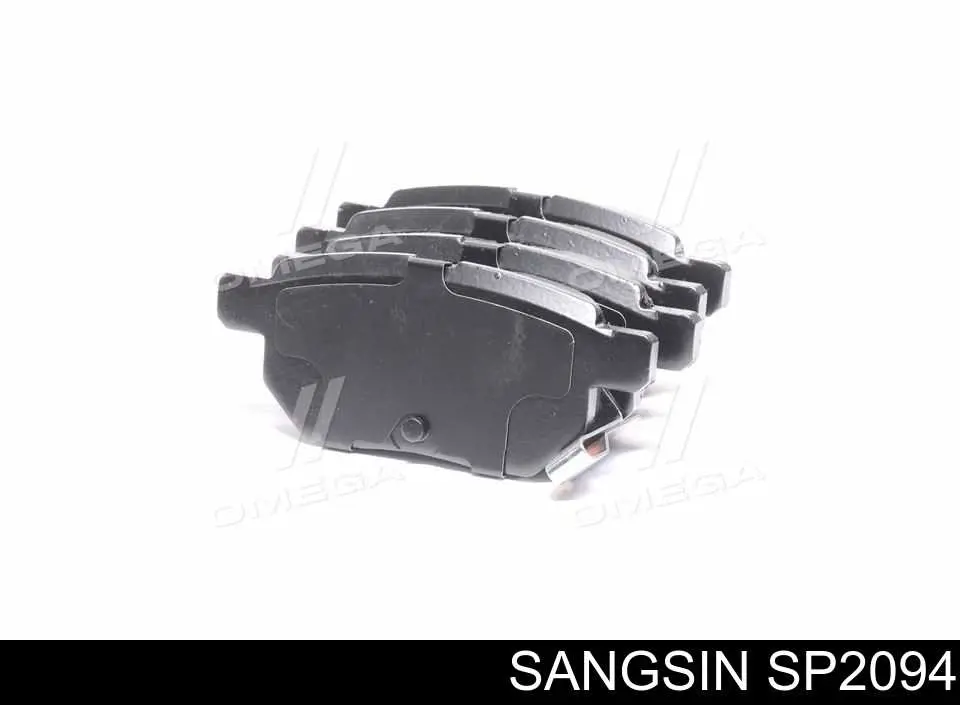 Задні гальмівні колодки Sangsin SP2094 ціна, від 17.65 USD