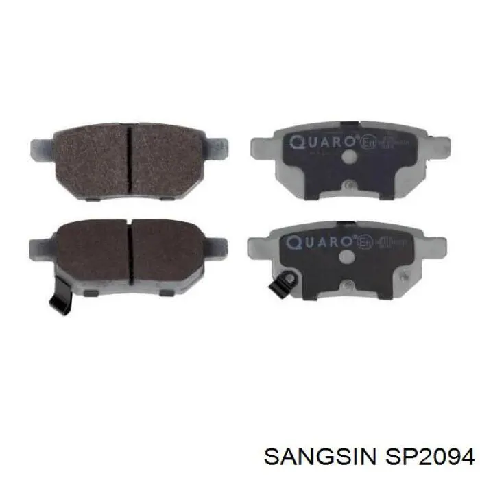 Задні гальмівні колодки SP2094 Sangsin