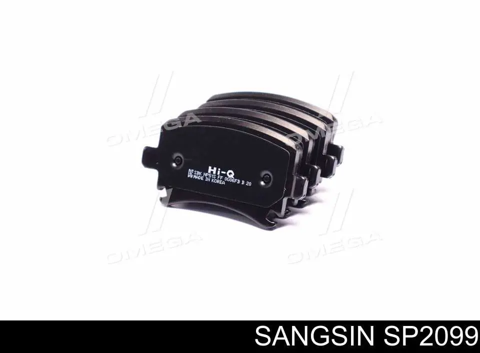 Купити SP2099 Sangsin Задні колодки