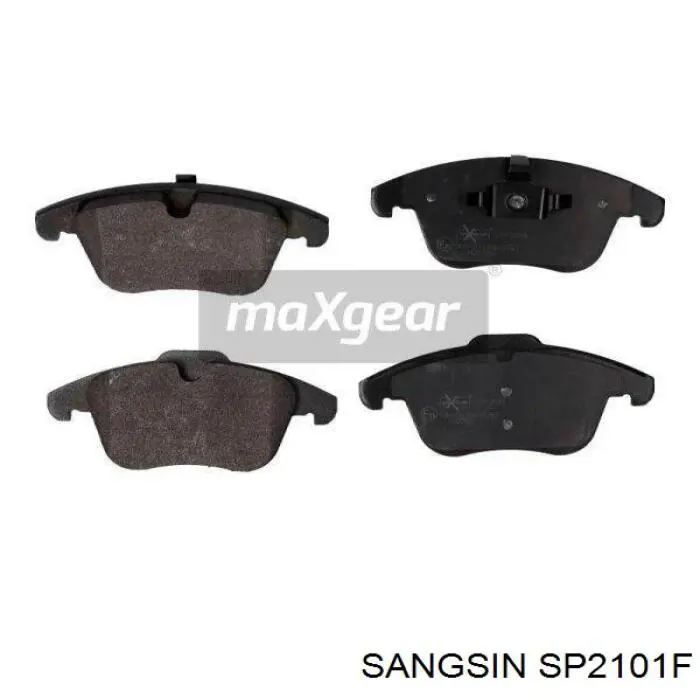 SP2101F Sangsin Передні гальмівні колодки