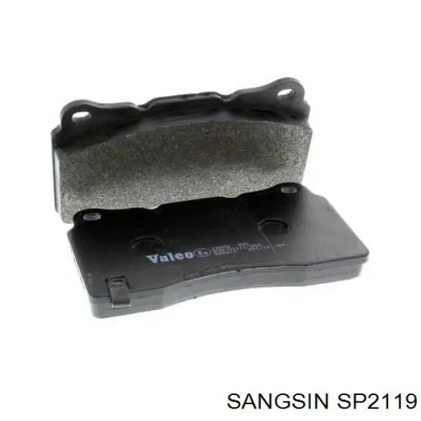 Передні тормозні колодки SP2119 Sangsin