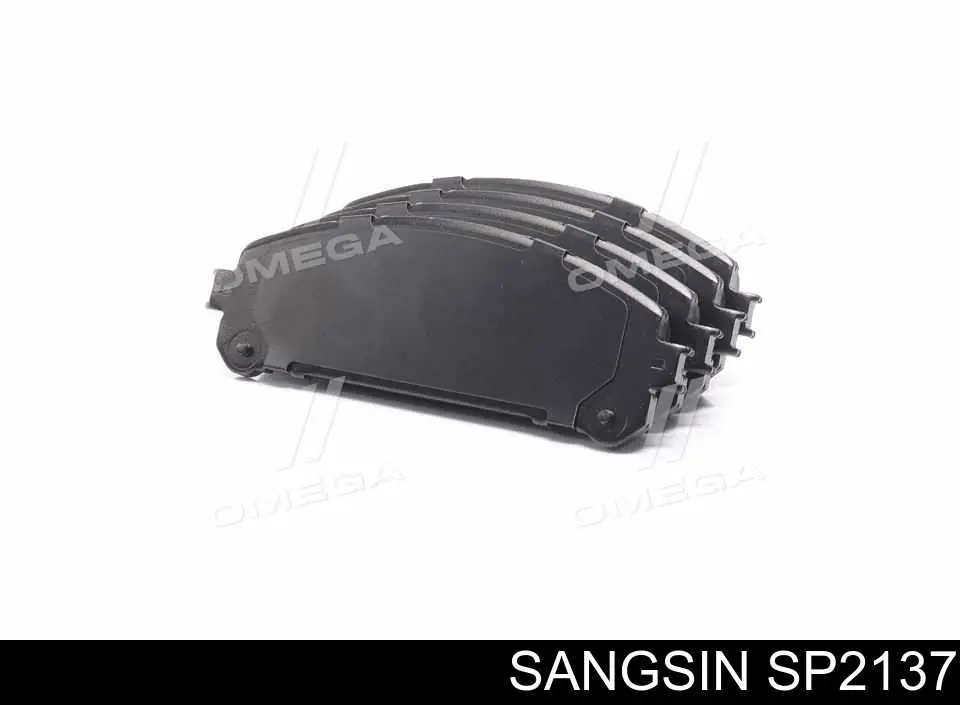 Гальмівні колодки Sangsin SP2137 ціна, від 28.20 USD
