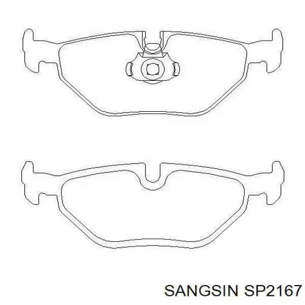 Купити 34211160708 BMW Колодки гальмівні передні, дискові