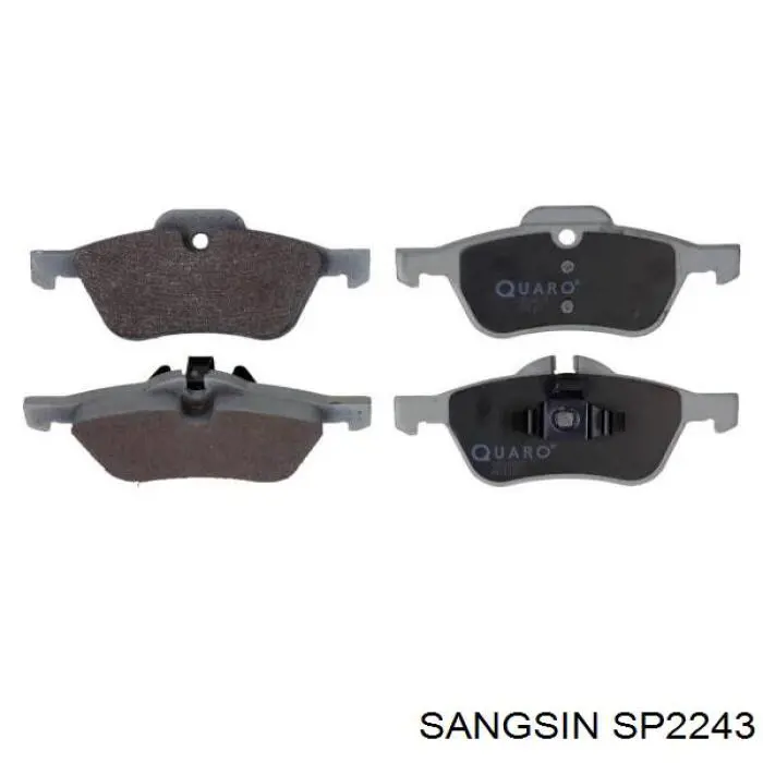 Передні тормозні колодки SP2243 Hi-q