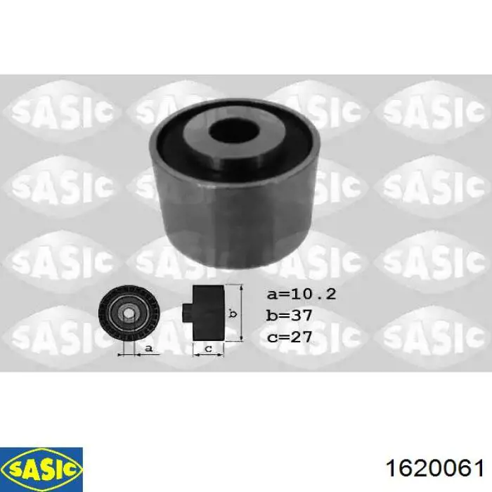 1620061 Sasic ролик натягувача приводного ременя