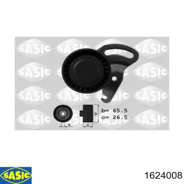 Натяжний ролик Sasic 1624008 ціна, від 22.47 USD