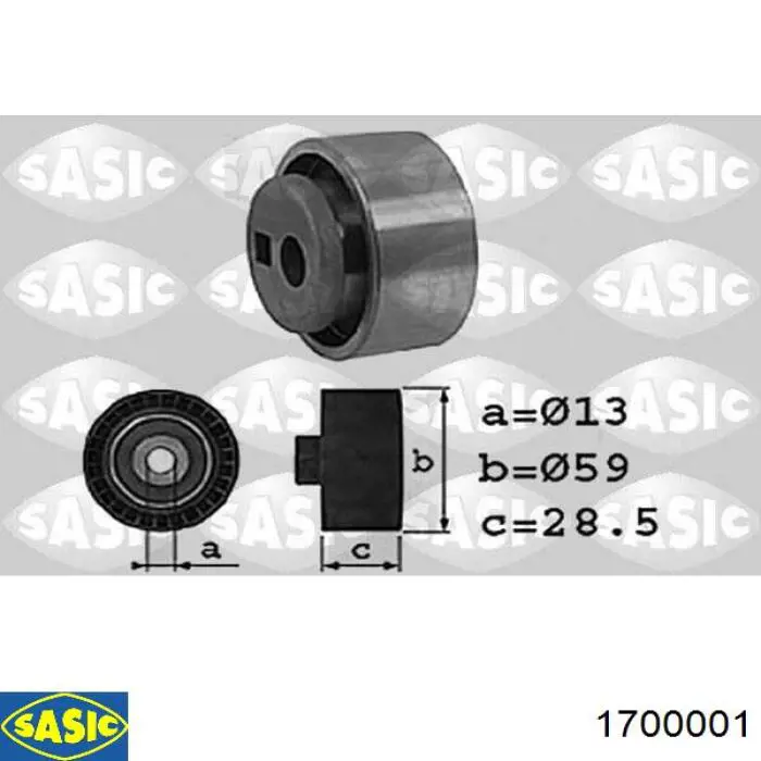 Ролик ГРМ Febi 4856