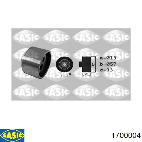 Ролик натяжителя ременя газорозподілу Sasic 1700004 ціна, від 31.81 USD