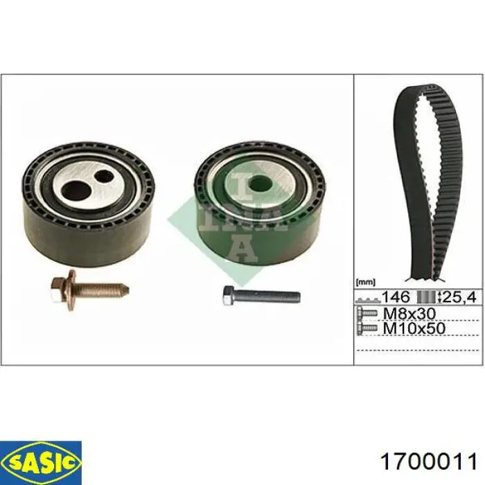 Натяжний ролик 1700011 Sasic