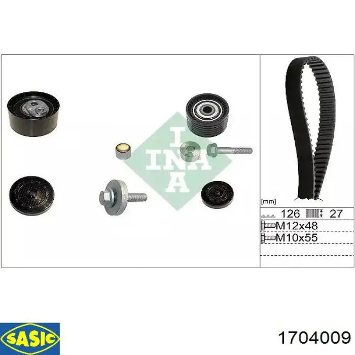 Ролик ременя ГРМ, паразитний Renault (RVI) 8200064664