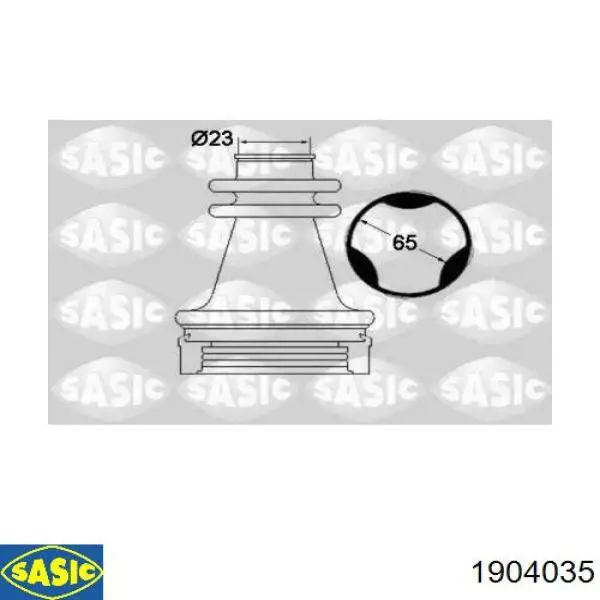 Купити 7701209258 Renault (RVI) Пильник гранати внутрішній, правий
