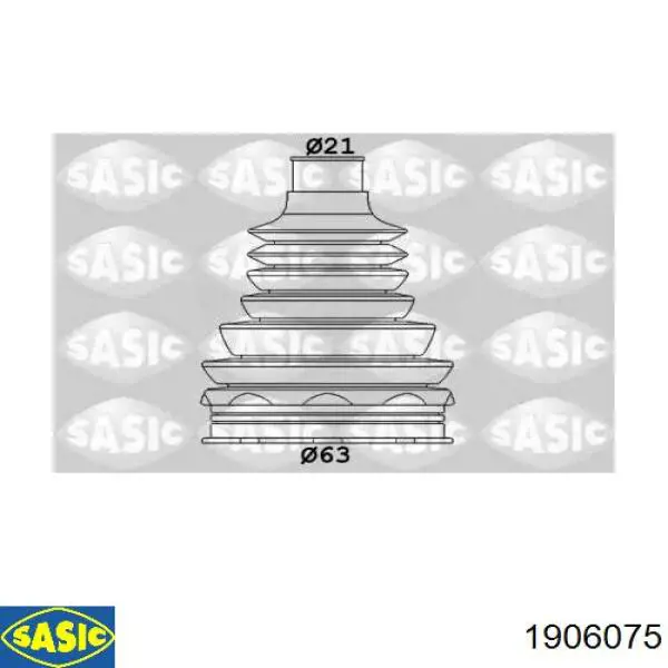 172386 Febi Пильник гранати внутрішній, лівий