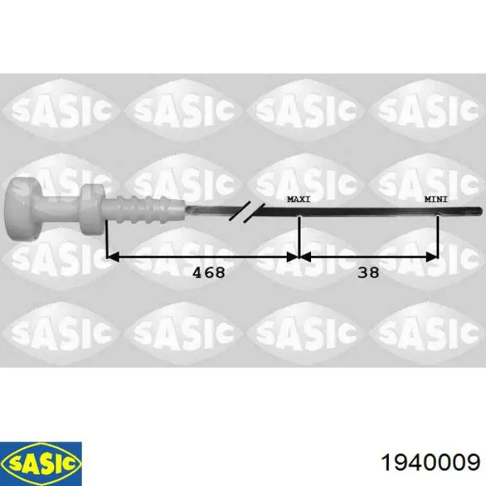 1940009 Sasic щуп-індикатор рівня масла в двигуні