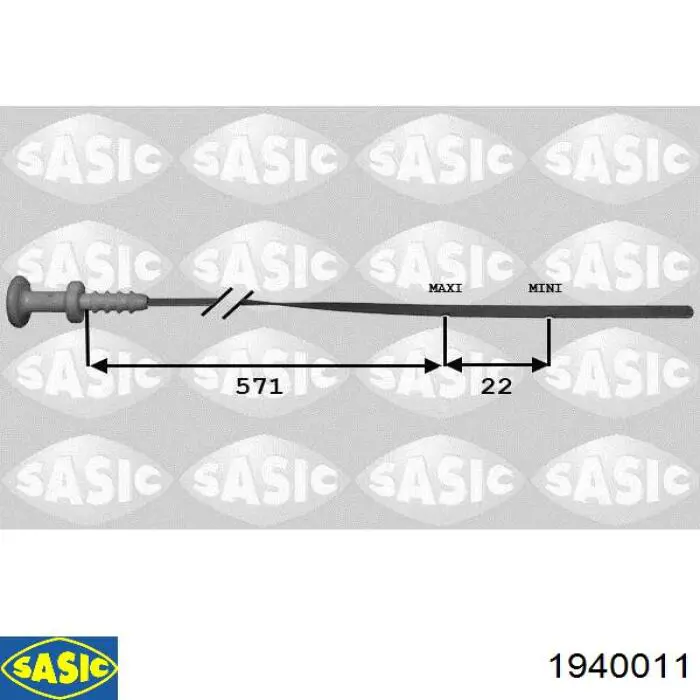 Щуп-індикатор рівня масла в двигуні 1940011 Sasic