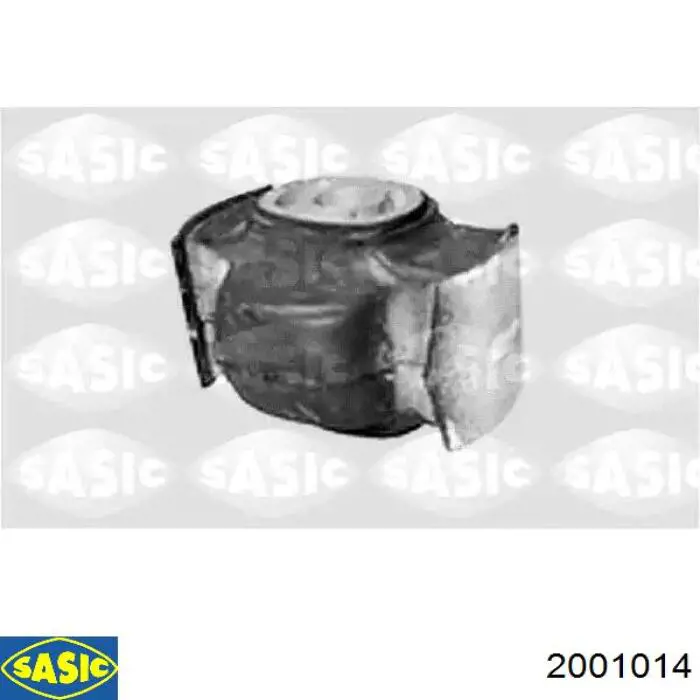 Подушка (опора) двигуна, права (сайлентблок) SASIC 2001014