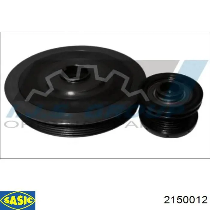Шків колінвала 2150012 Sasic