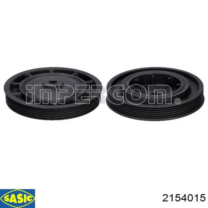 Шків колінвала (демпфер ) Sasic 2154015 ціна, від 42.79 USD