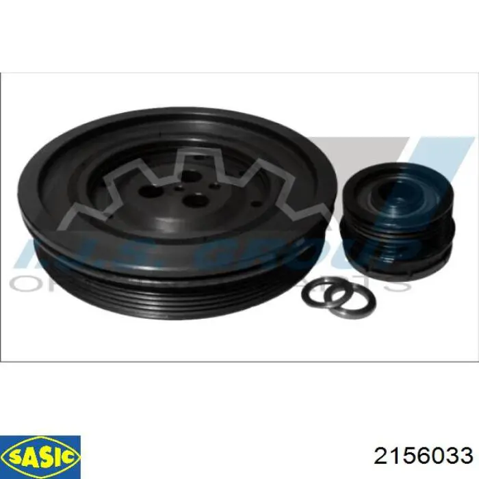 Купити 2156033 Sasic Шків колінчастого вала