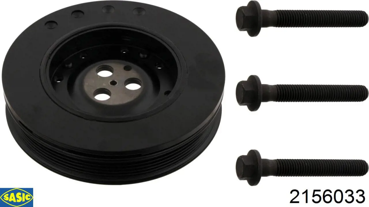 Шків колінвала (демпфер ) Sasic 2156033 ціна, від 66.07 USD