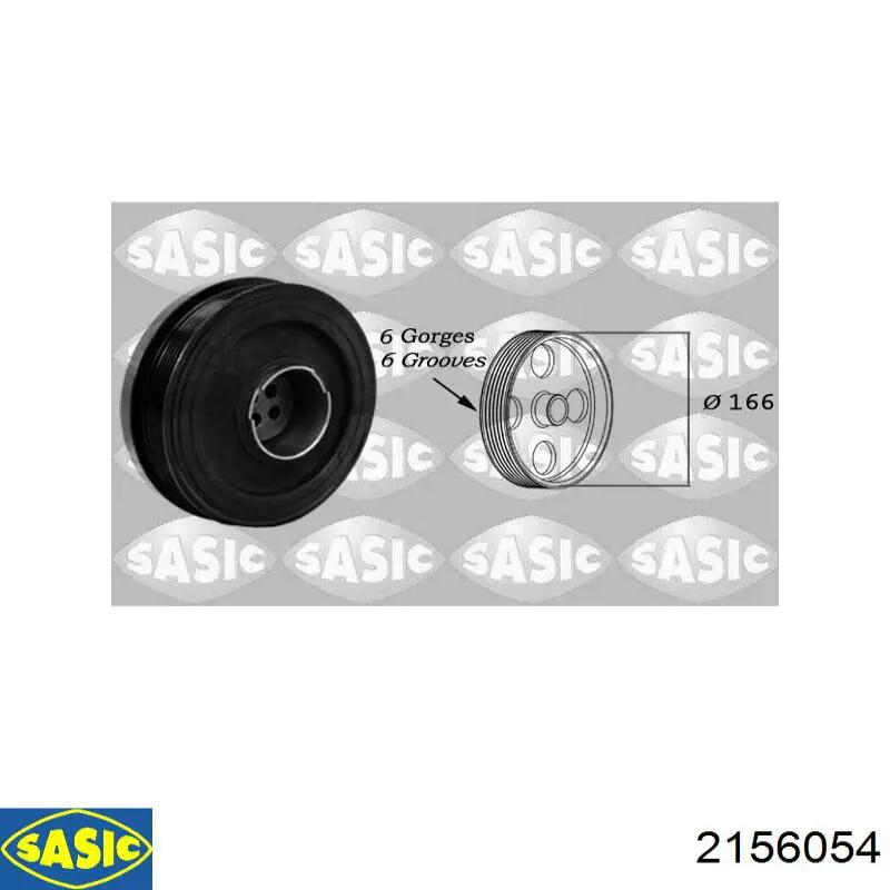 Шків колінвала (демпфер ) Febest BMDSN47 ціна, від 142.22 USD