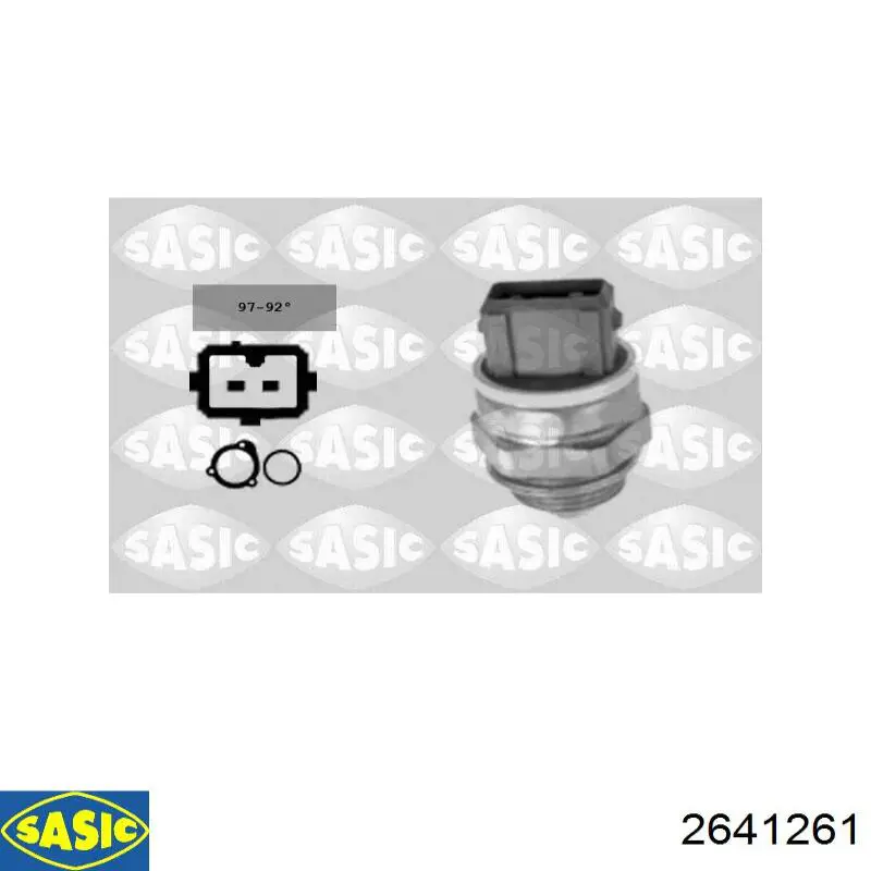 Датчик температури радіатора Sasic 2641261 ціна, від 8.60 USD