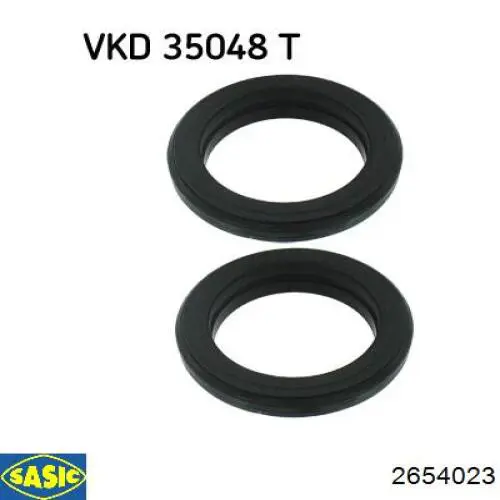 Підшипник опорний амортизатора, переднього Sasic 2654023 ціна, від 17.48 USD