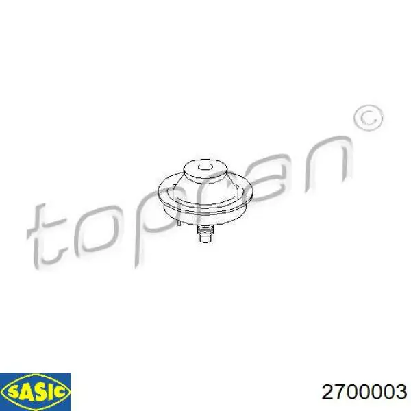 Подушка (опора) двигуна, права передня Sasic 2700003 ціна, від 3.97 USD
