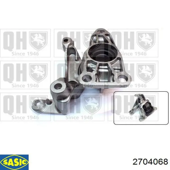 Права подушка двигуна Magneti Marelli 030607010719 ціна, від 57.82 USD