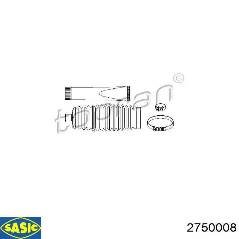 Купити 2750008 Sasic Пильник тяги
