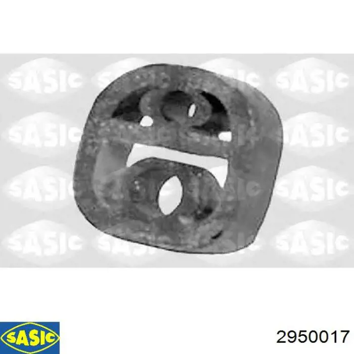 Кронштейн задньої подушки глушника Sasic 2950017 ціна, від 9.04 USD