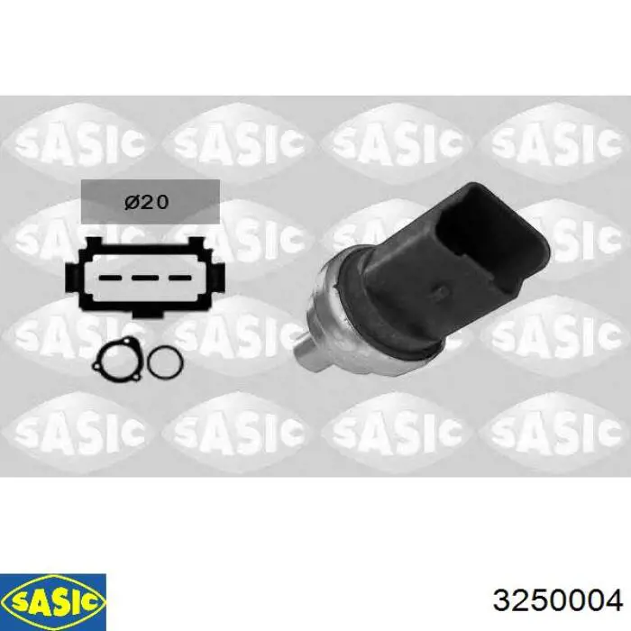 Термодатчик охолоджуючої рідини Sasic 3250004 ціна, від 6.11 USD