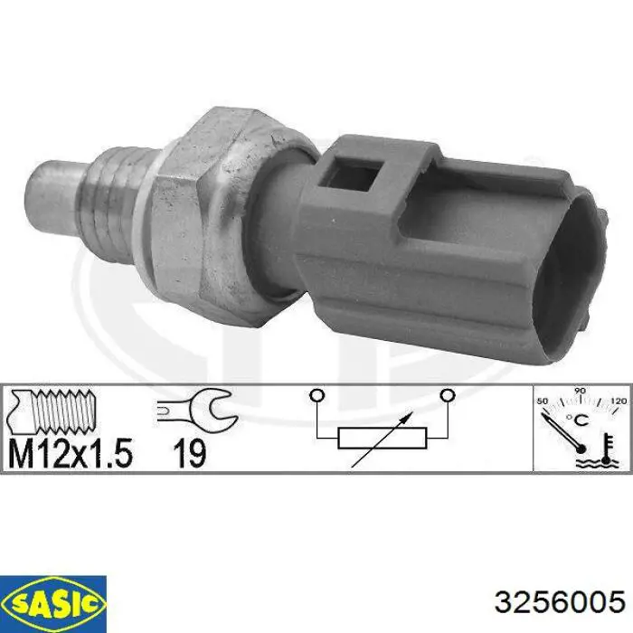 Датчик температури охолоджуючої рідини 3256005 Sasic