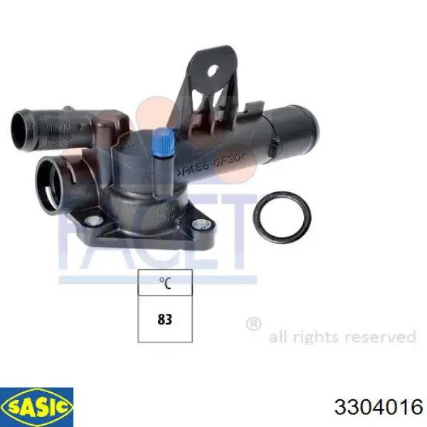 Автомобільний термостат Sasic 3304016 ціна, від 21.10 USD