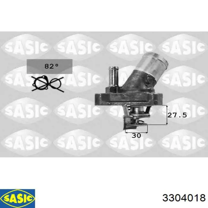 Кожух термостата Sasic 3304018 ціна, від 22.27 USD
