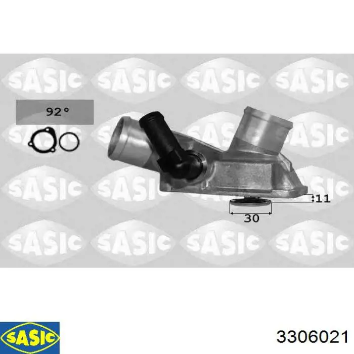 Термостат в зборі Sasic 3306021