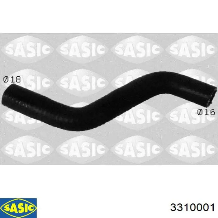 Трубка/шланг відводу масла від турбіни Sasic 3310001 ціна, від 10.96 USD