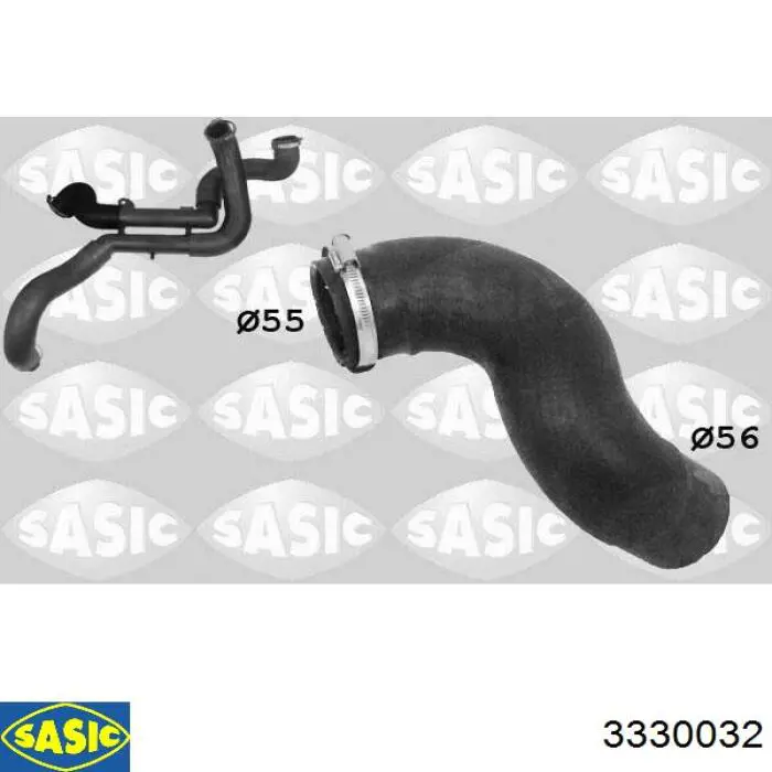 Шланг/патрубок интеркуллера Thermotec DCC068TT ціна, від 23.95 USD